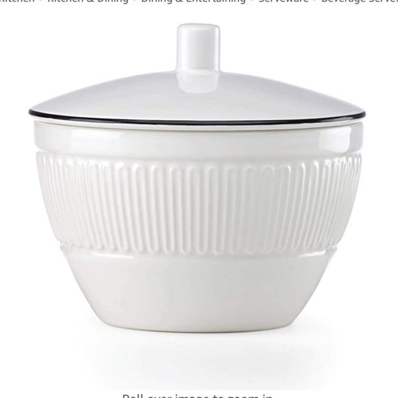 kate spade york avenue sugar bowl container nwt - Picture 7 of 9